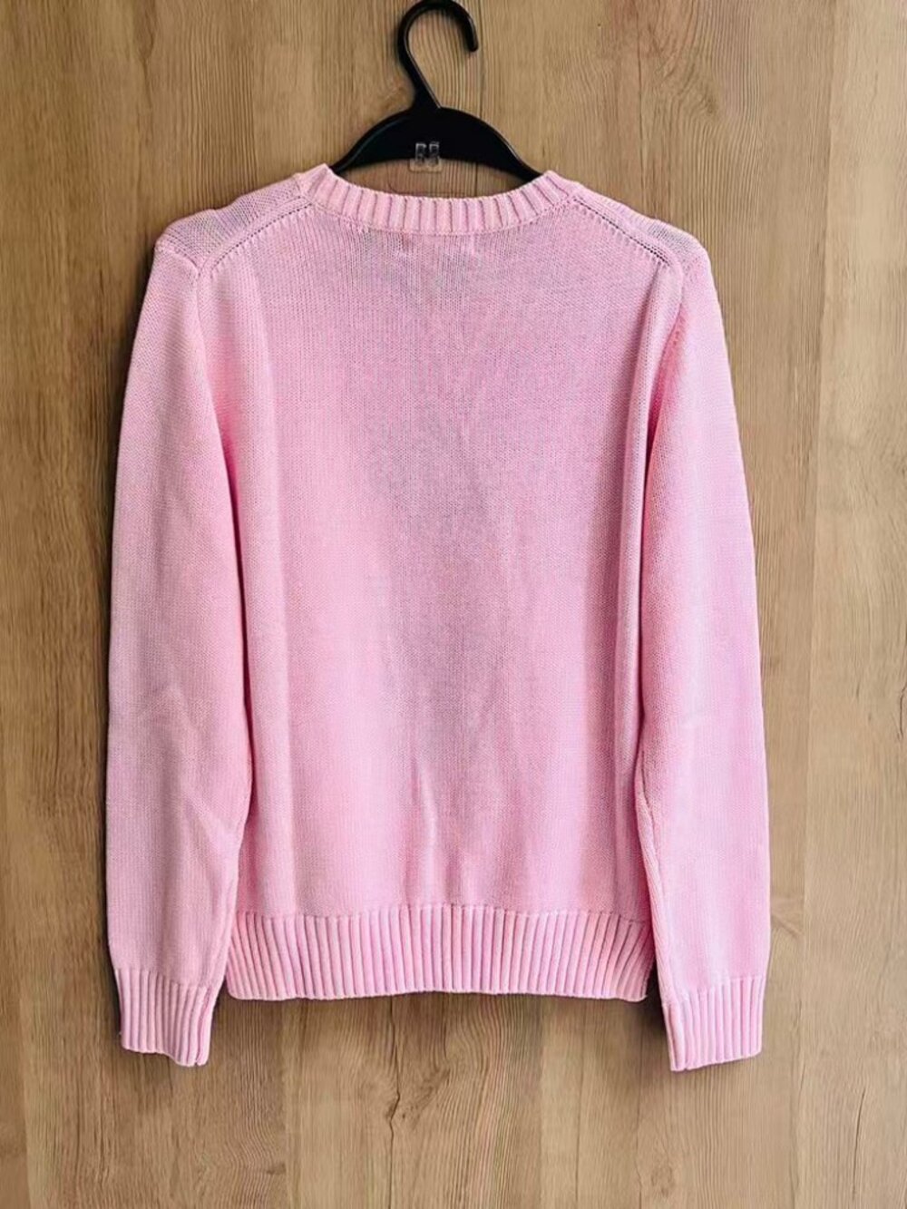 Polo Ralph Lauren Pink Polo Bear Crewneck Knit Sweater - Picture 6 of 6
